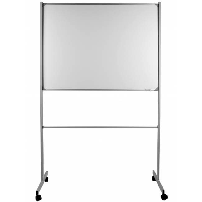 Tableau mobile - Recto /Verso blanc laqué - H. 90 X L. 180 cm