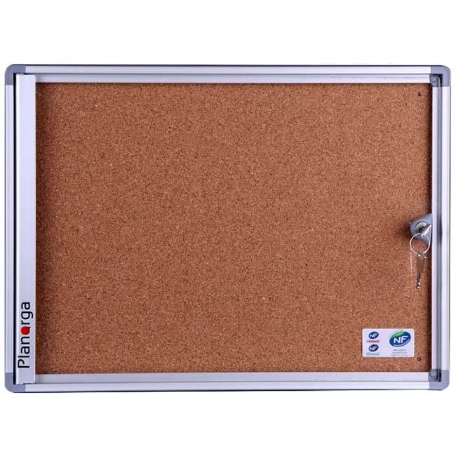 Vitrine intérieure Phoenix - Fond liège -  Format 4 A4