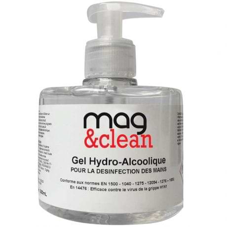 Gel hydroalcoolique - flacon pompe - 300 ml 