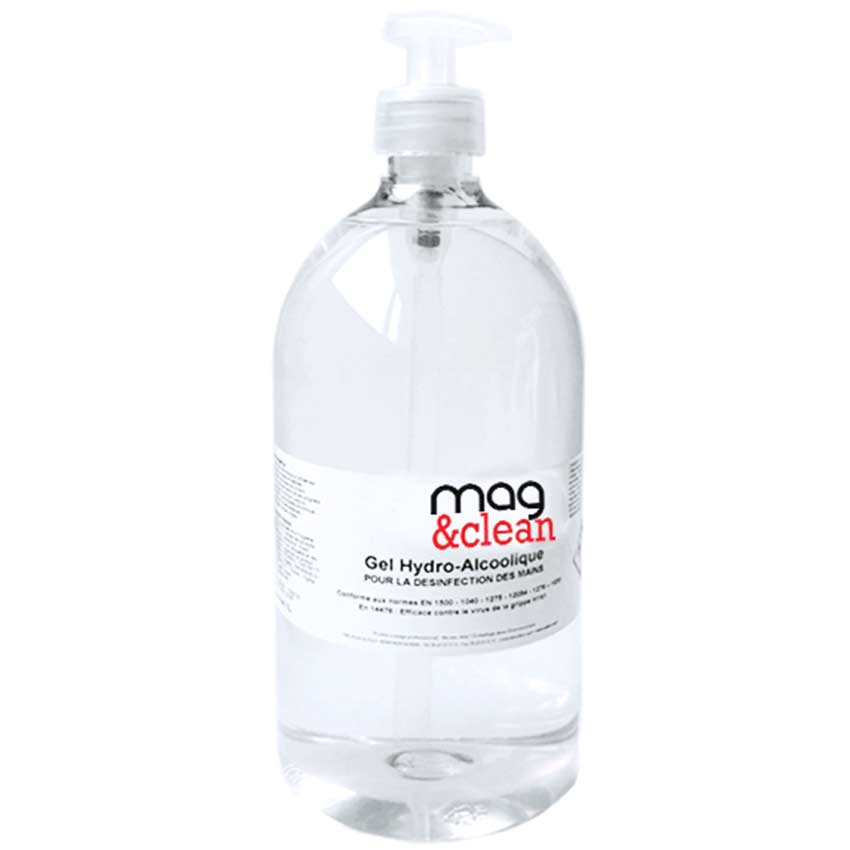 Gel hydroalcoolique - flacon pompe - 1 L