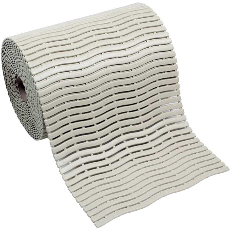 Caillebotis sanitaire Aqua - Rouleau 60 cm  X 15 m - Beige