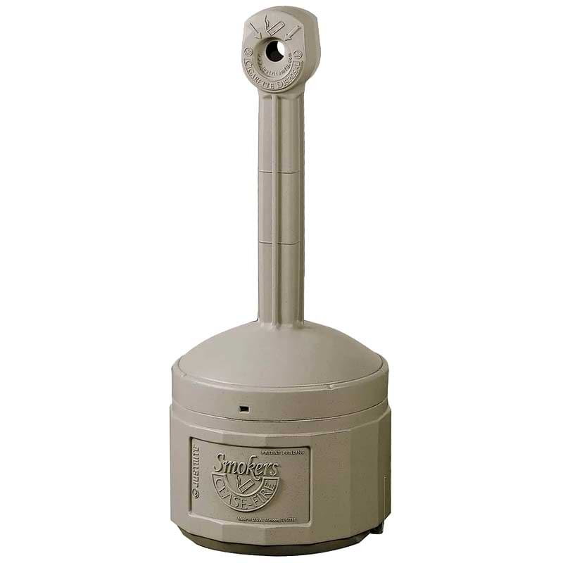 Cendrier anti-feu 15L - Beige