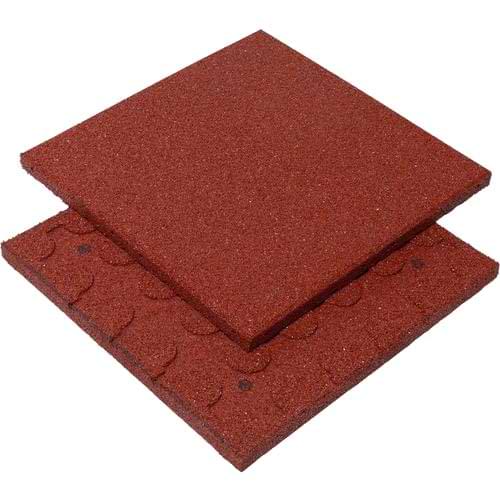 Dalle sol amortissante 50 X 50 cm - Ep. 30 mm