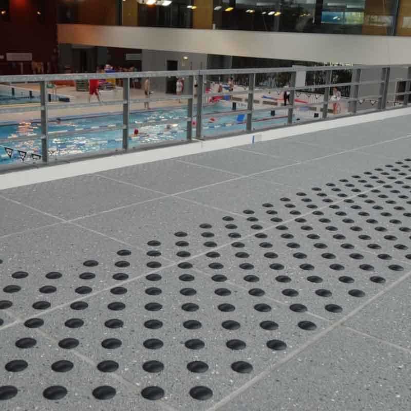 Plots podotactiles adhésifs - Noir