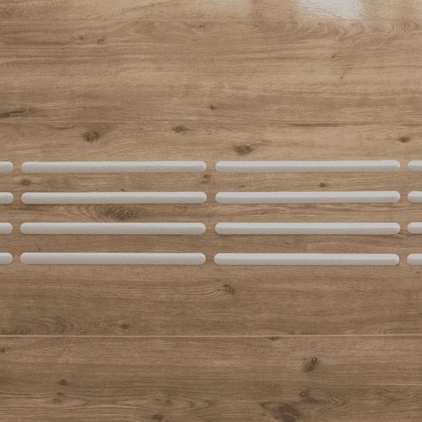 Plaque bandes de guidage - Pose facile