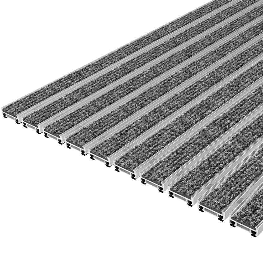 Tapis structure aluminium haute résistance H. 22 mm