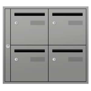 Bloc BAL Kraft - 2 colonnes X 2 cases (B4)