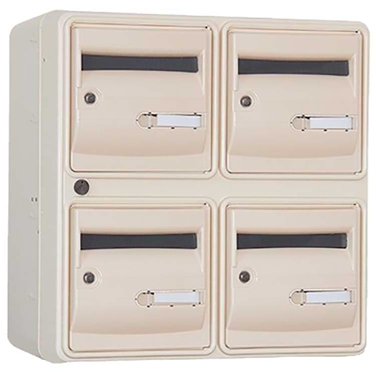 Bloc BAL Océan 2 colonnes X 3 cases (B6) - Gris brun