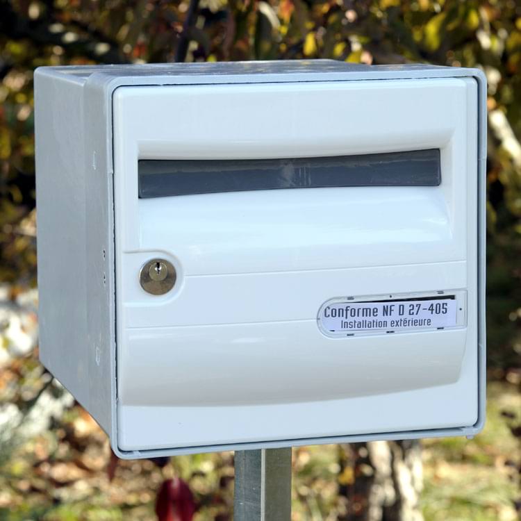 Boite aux lettres Océan - Porte verte