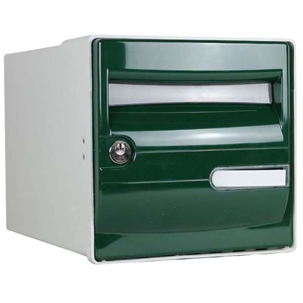 Boite aux lettres extérieure Océan 1 Porte - Vert RAL 6005