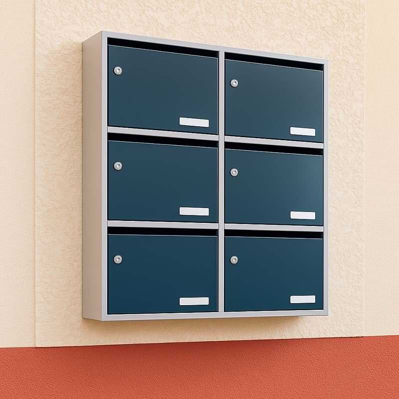 Bloc boites aux lettres modèle rénovation (B6)