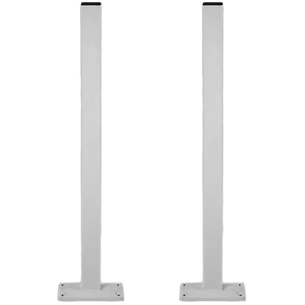 Poteaux pour bloc BAL sur platines - Finition peinture (La paire)