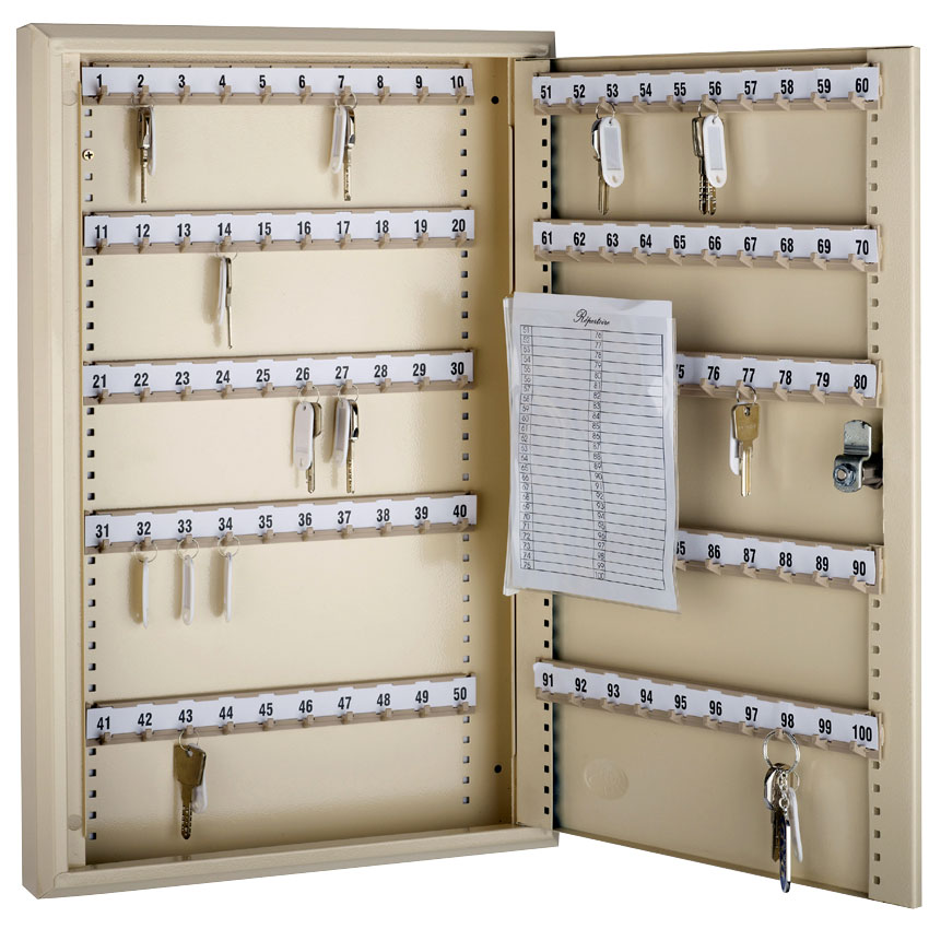 Armoire à clés Premium 1 porte - 100 clés