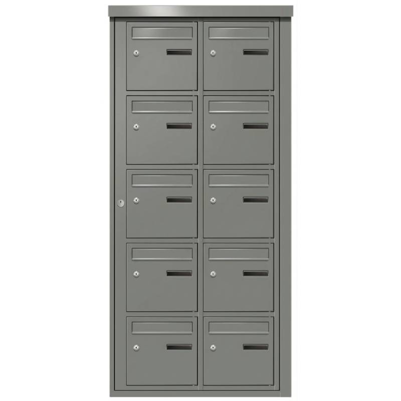 Bloc collectif boîtes aux lettres Oméga extérieur