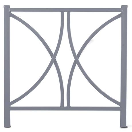 Barrière Vauban L. 110 cm - Gris Alu 310