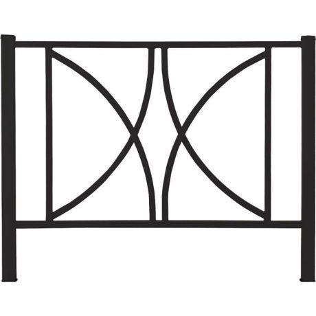 Barrière Vauban L. 150 cm - Noir RAL 9005