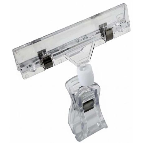 Porte-prix sur pince 80 mm