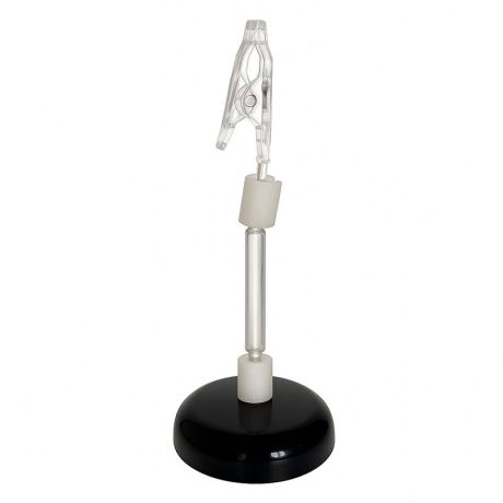 Porte-prix à pince articulée sur base magnétique Porte-prix à pince articulée sur base magnétique