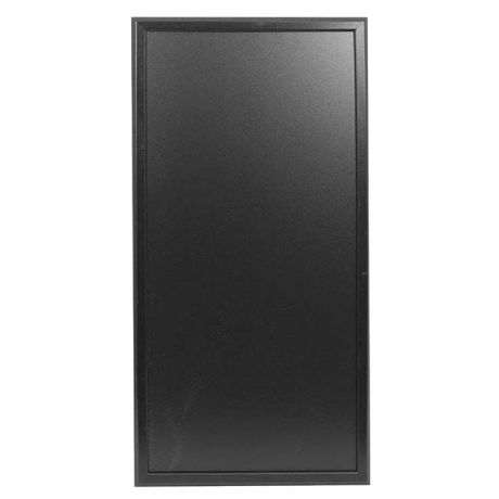 Ardoise murale menu 57 X 102 cm - Cadre noir