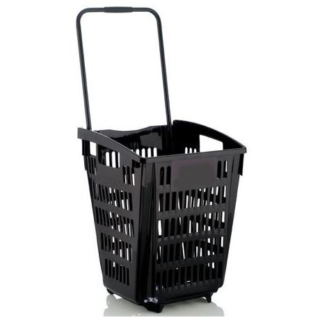 Panier sur roulettes 52 litres plastique recyclé