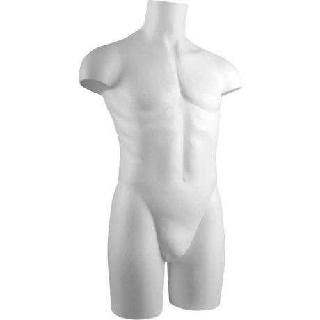 Buste mannequin homme blanc