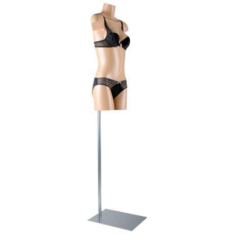 Buste femme chair sur base