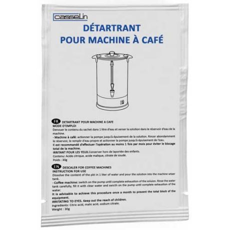 Détartrant pour percolateurs