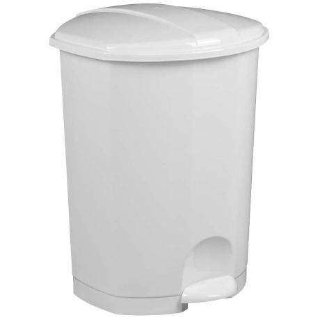 Poubelle plastique de chantier 50 L avec couvercle