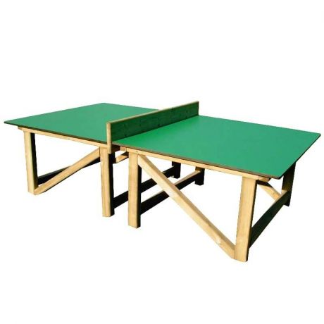 Table de ping pong compact bois, jeux de collectivités, aire de jeux,  mobilier urbain