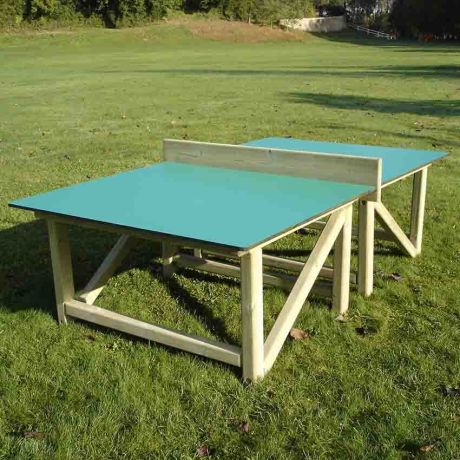 Table ping-pong extérieure en bois