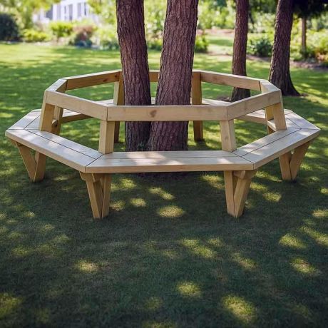 Banc entourage d'arbre bois Tapiaou Banc entourage d'arbre bois Tapiaou