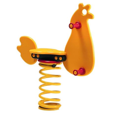 Jeu sur ressort 1 place - Poulette