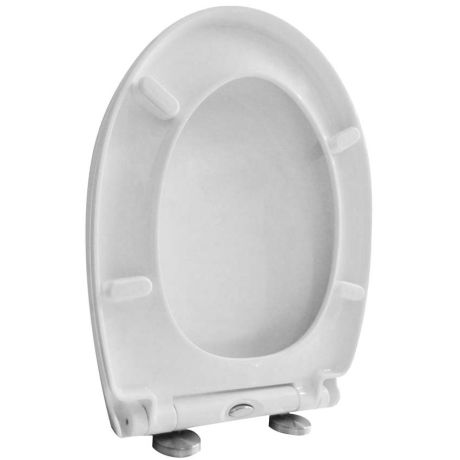 Abattant de WC silencieux (Vue relevée)