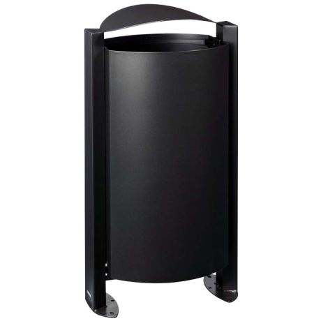 Poubelle 100 Litres - Gris manganese