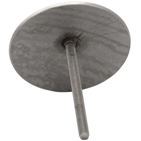 Clou inox pour voirie (vue dessous)