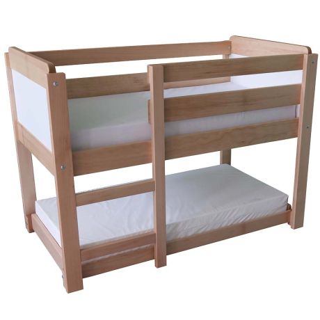 Lit superposé CARREFOUR WOODEN : le lit superposé en bois à Prix Carrefour