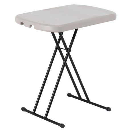 Petite table pliante blanche