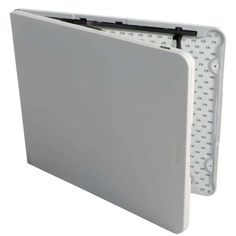 Lifetime table pliante en 2 (vue pliée) - Blanc