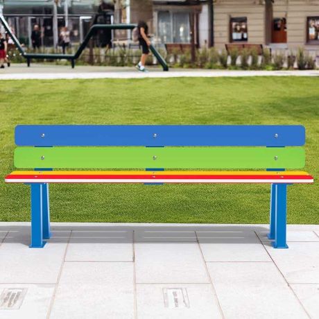 Banc école pour enfant School PEHD