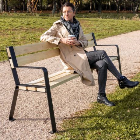 Banc public gamme Robinier