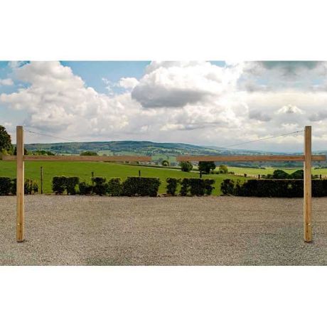 Portique limitation hauteur pivotant bois 6 ou 7 m Portique limitation hauteur pivotant bois 6 ou 7 m
