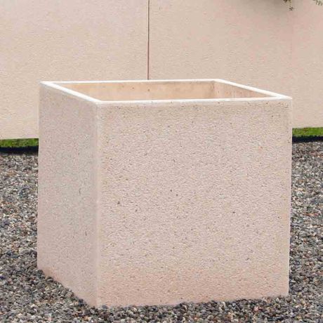 Jardinière béton carrée