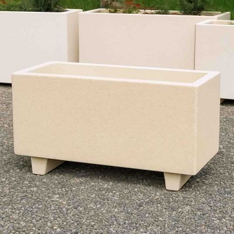 Jardinière béton rectangulaire Ispe Jardinière béton rectangulaire Ispe