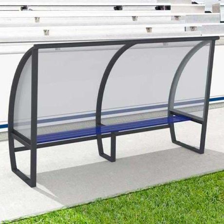 Abri de touche monobloc pour joueurs