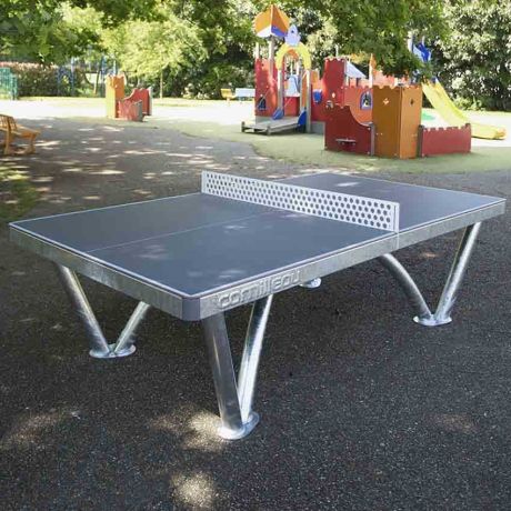 Table, tennis de table, extérieur, qualité aluminium