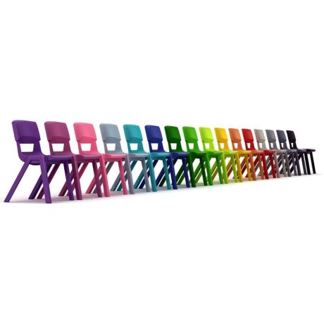Chaises 4 pieds Postura+ : 16 coloris au choix