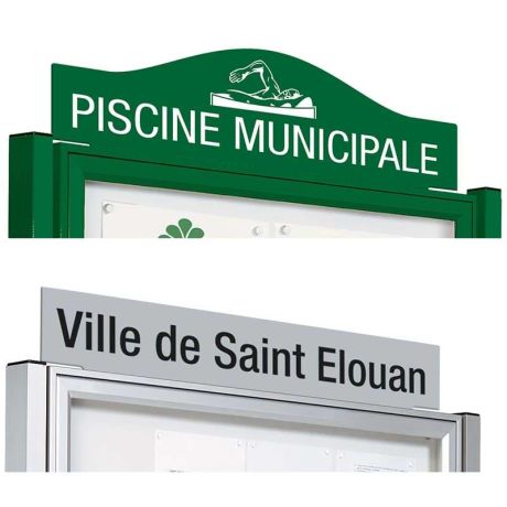 Bandeau vitrine extérieure Bandeau vitrine extérieure