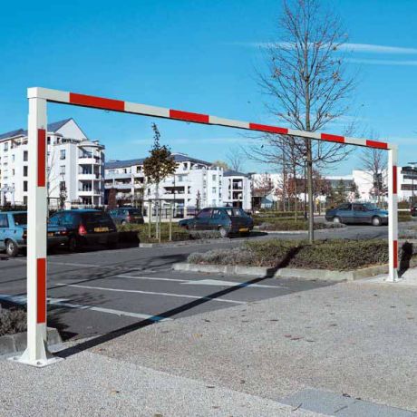 Portique limitation de hauteur réglable Portique limitation de hauteur réglable