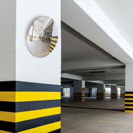 Miroir pour parking privé