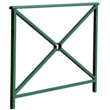Barrière de ville Fleurance 1000 mm - Vert RAL 6005